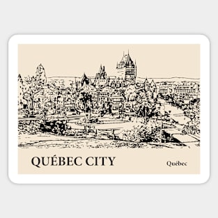 Québec City - Québec Sticker